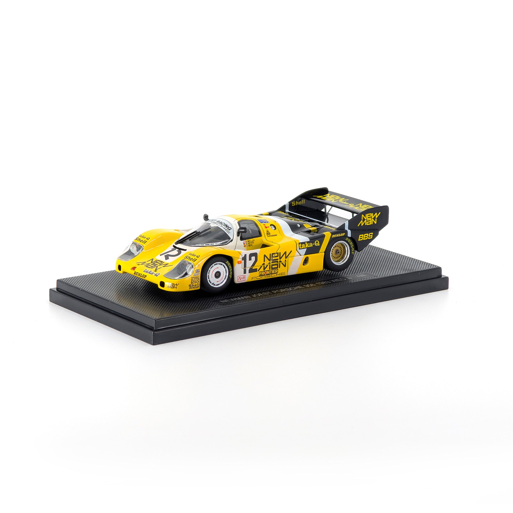 エブロ Newman Joest Porsche 956 1983 1/43 1/43 NEWMAN JOEST PORSCHE 956 1983 WEC JAPAN（YELLOW） – GRIDMODELS