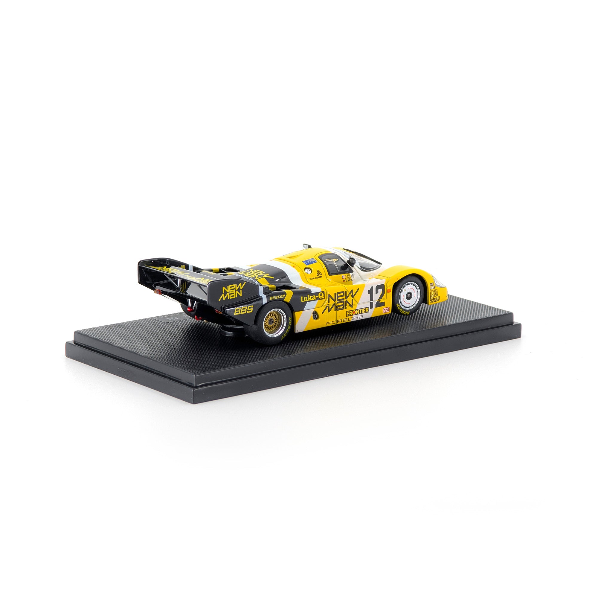 エブロ Newman Joest Porsche 956 1983 1/43 1/43 NEWMAN JOEST PORSCHE 956 1983 WEC JAPAN（YELLOW） – GRIDMODELS
