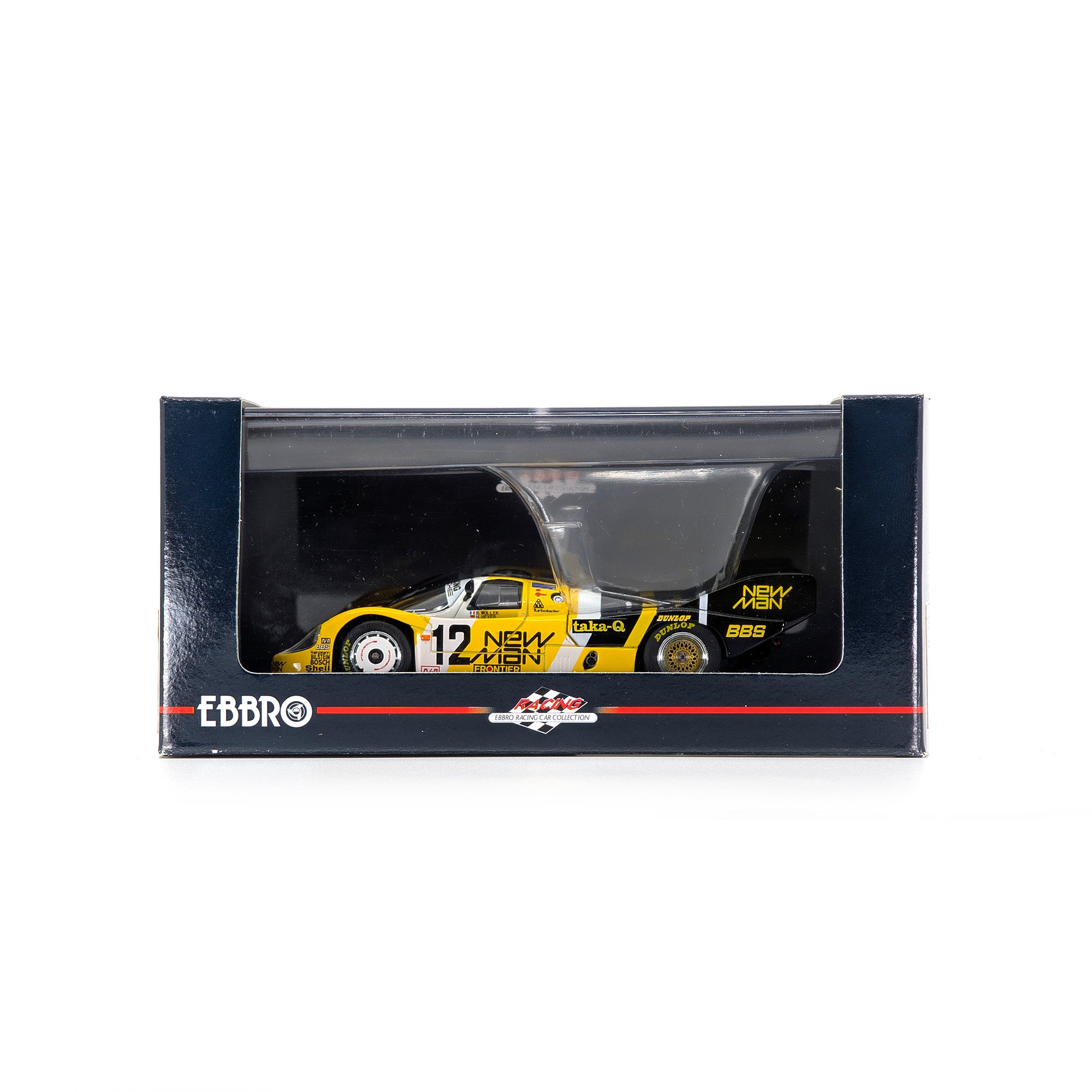 1/43 NEWMAN JOEST PORSCHE 956 1983 WEC JAPAN（YELLOW） – GRIDMODELS