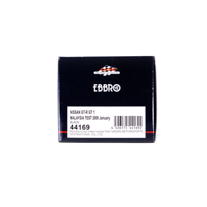 1/43 NISSAN GT-R GT 1 MALAYSIA TEST 2009 January (BLACK)