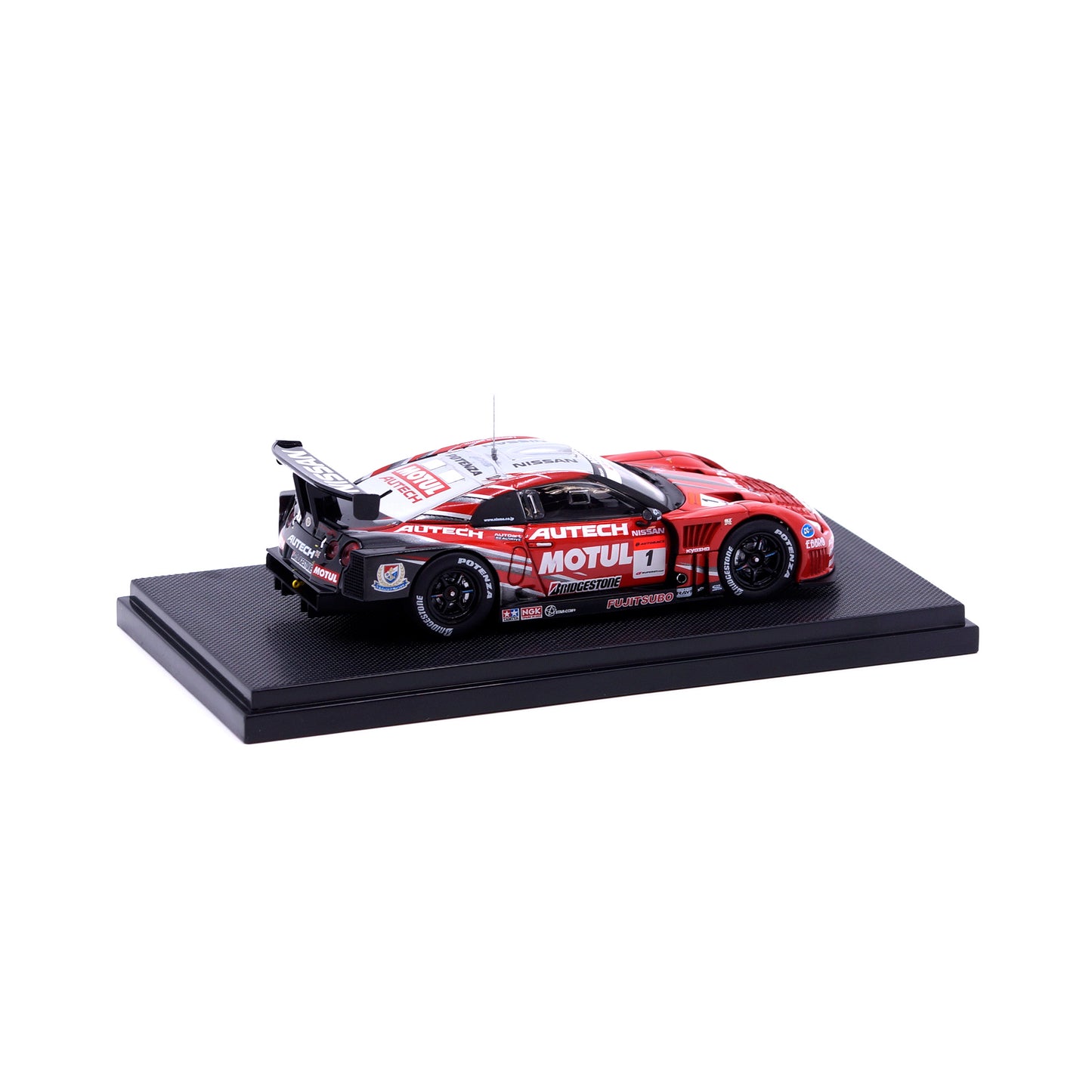 1/43 SUPER GT 500 MOTUL AUTECH GT-R (RED/SILVER)