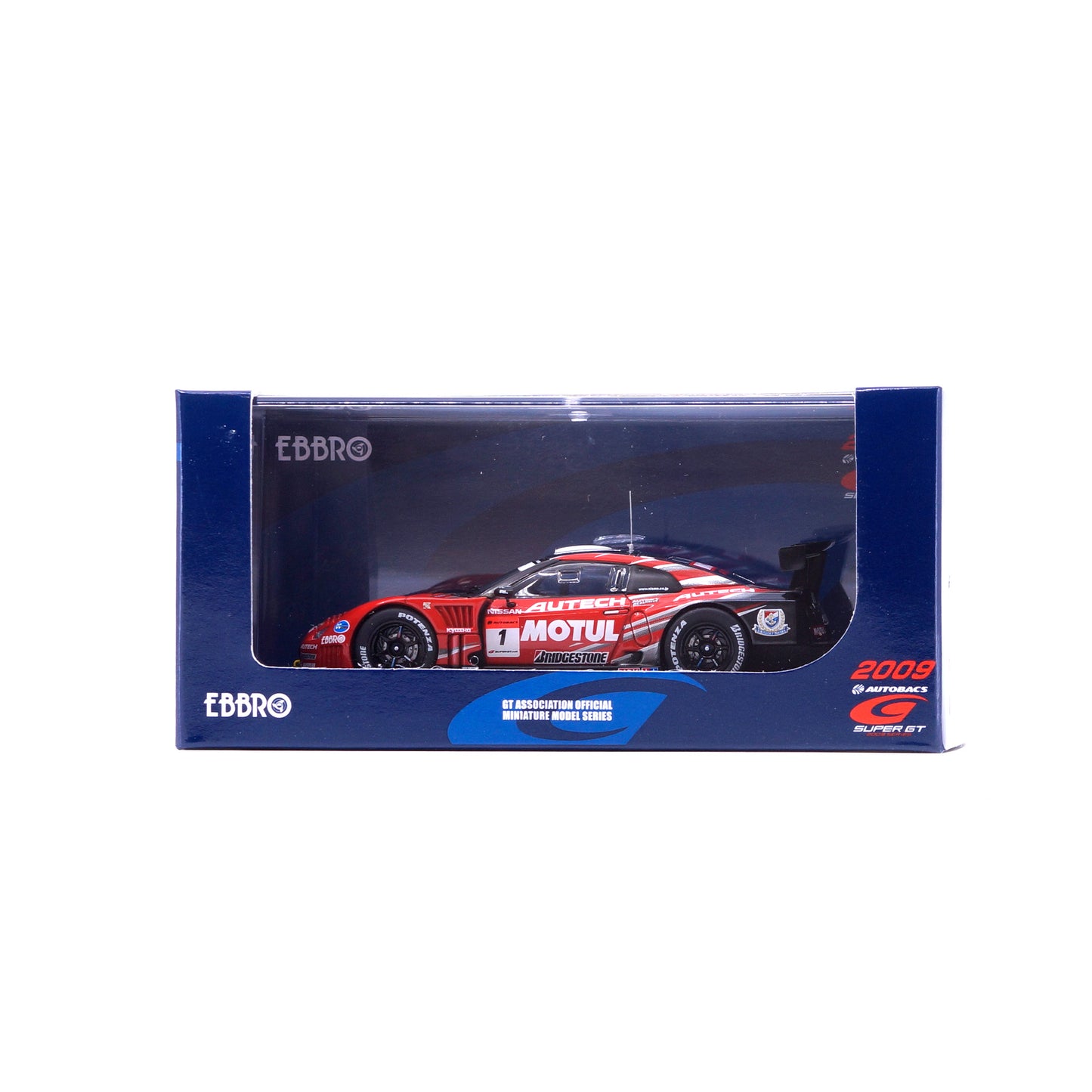 1/43 SUPER GT 500 MOTUL AUTECH GT-R (RED/SILVER)