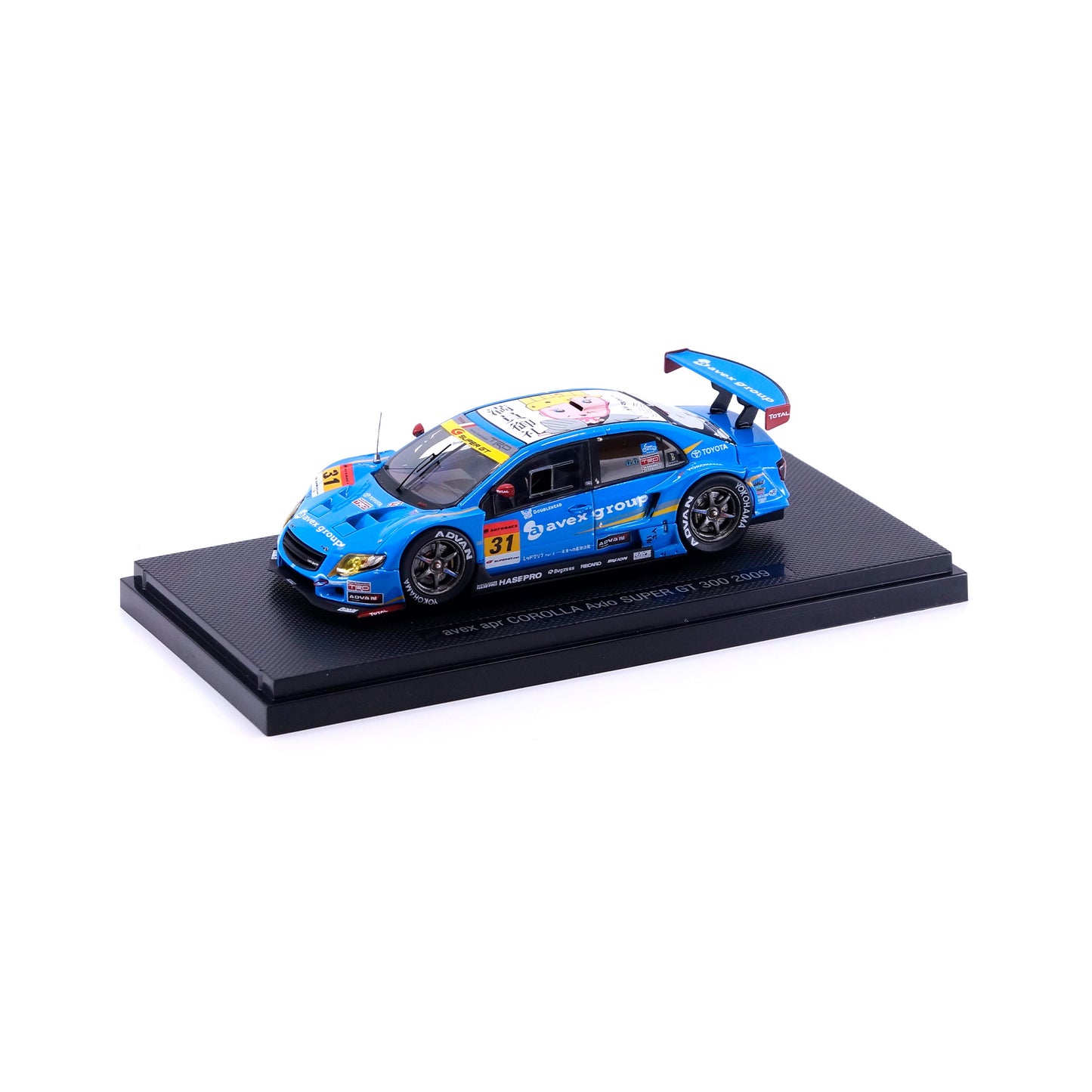 1/43 SUPER GT 300 avex apr COROLLA Axio (BLUE)