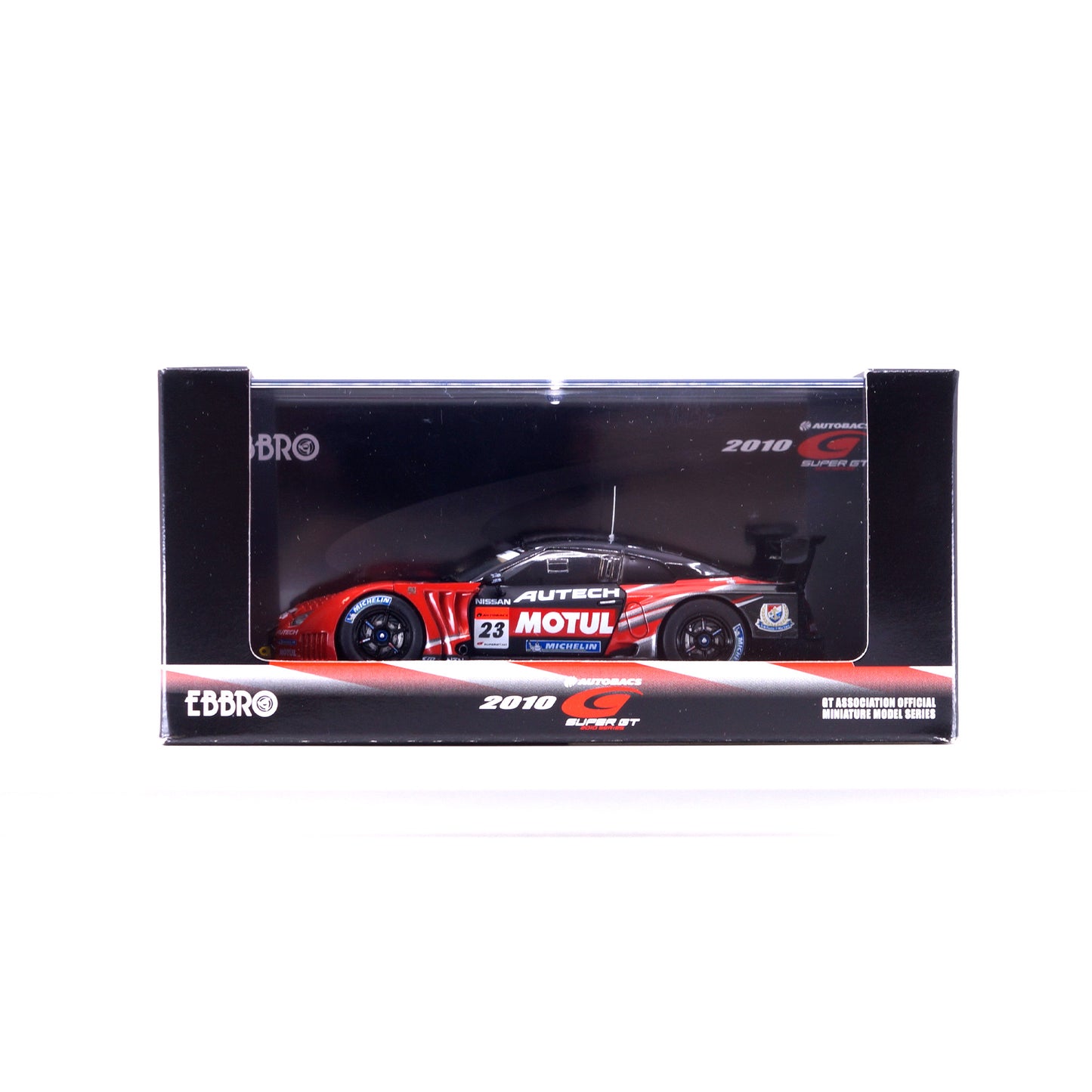 1/43 SUPER GT500 MOTUL AUTECH GT-R Suzuka test (RED/BLACK)