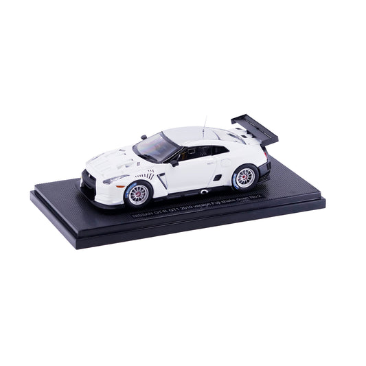 1/43 NISSAN GT-R GT1 2010 ver. Fuji shake down No.2 (WHITE)