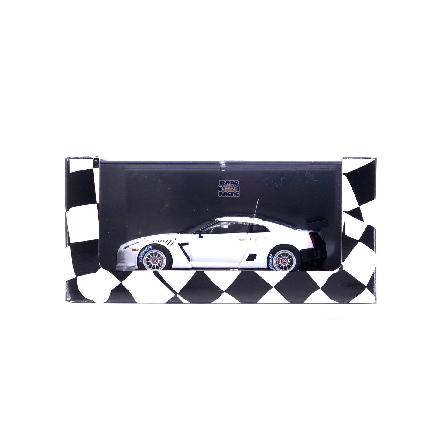 1/43 NISSAN GT-R GT1 2010 ver. Fuji shake down No.2 (WHITE)