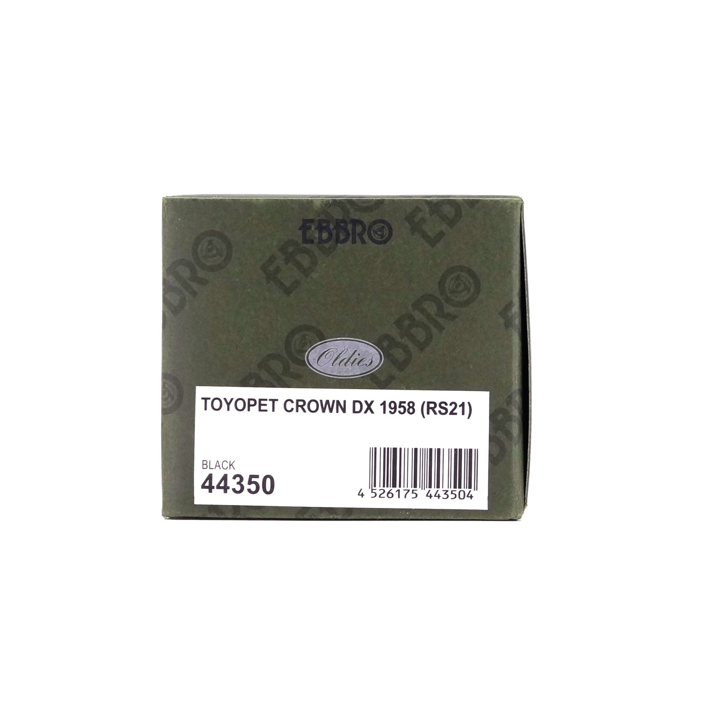 1/43 TOYOPET CROWN DX 1958 (RS21) (BLACK)