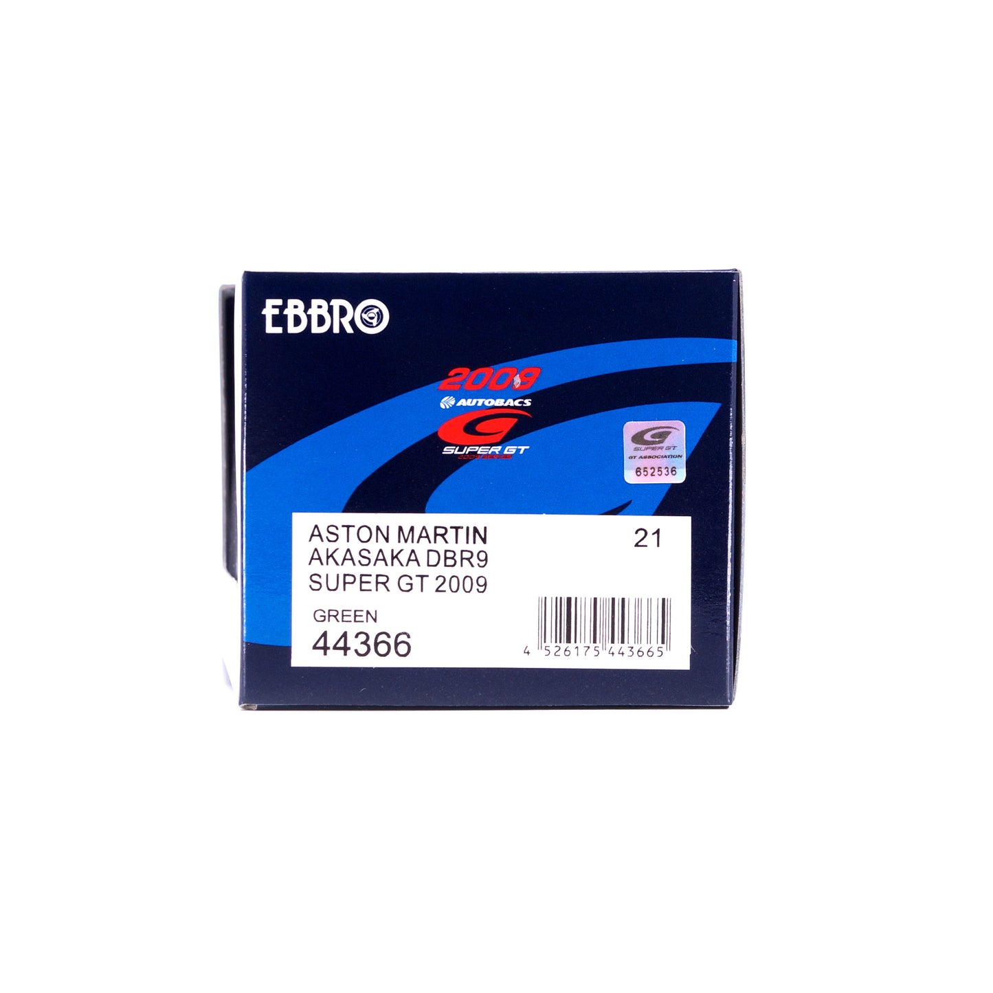 1/43 ASTON MARTIN AKASAKA DBR9 SUPER GT 2009 (GREEN)