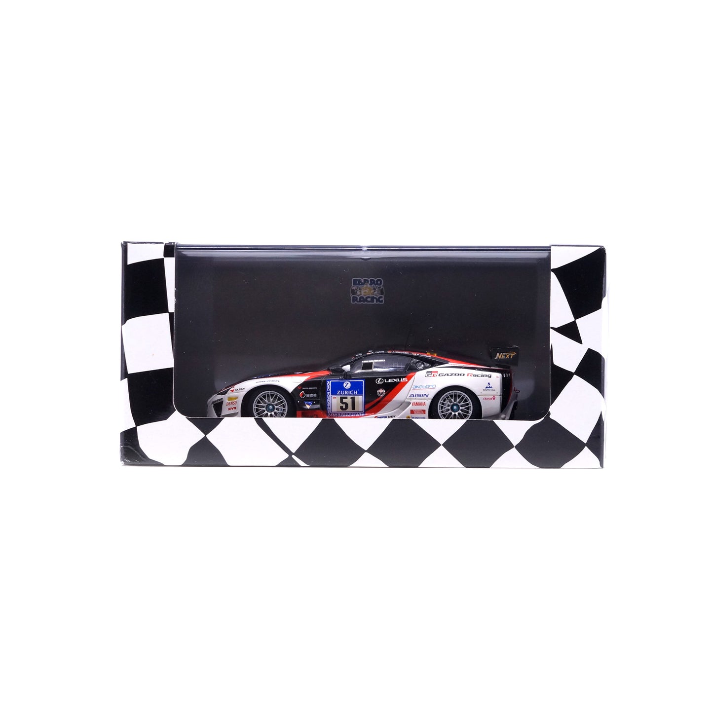 1/43 Lexus LFA 2010 Nurburgring 24hour race No.51