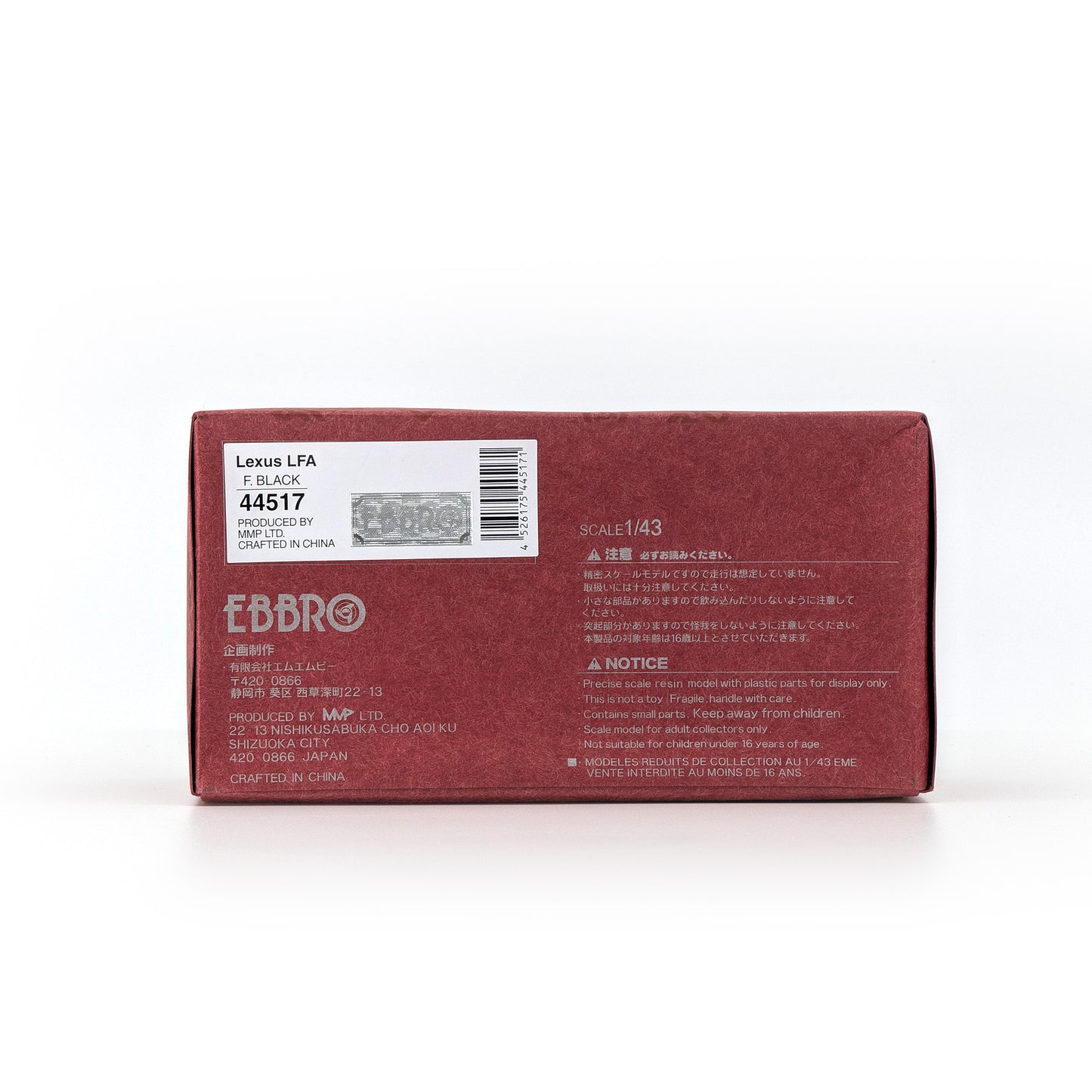 1/43 Lexus LFA (BLACK)