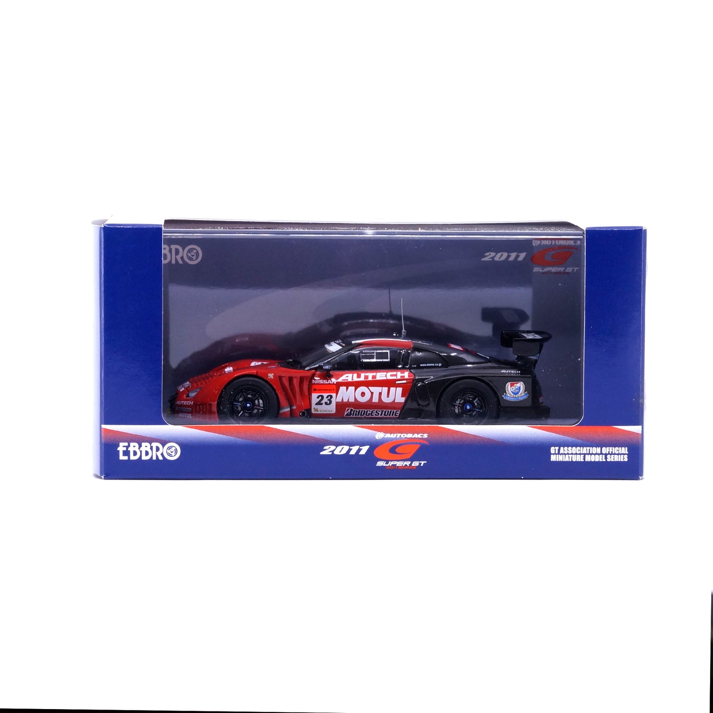 1/43 SUPER GT500 MOTUL AUTECH GT-R Okayama test No.23