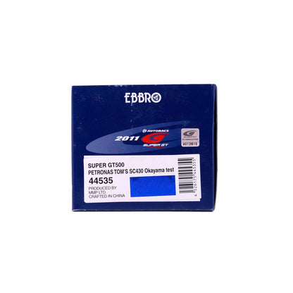 1/43 SUPER GT500 PETRONAS TOM'S SC430 Okayama test