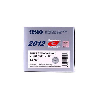 1/43 SUPER GT300 2012 No.3 S Road NDDP GT-R