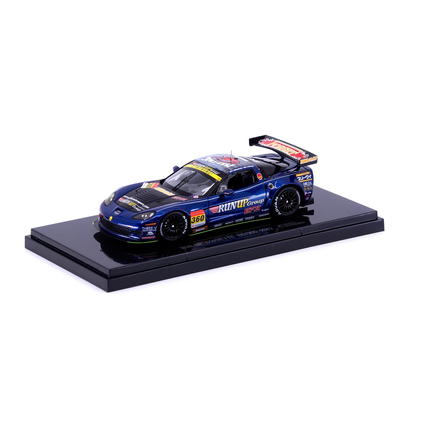 1/43 SUPER GT300 2012 No.360 RUN UP CORVETTE