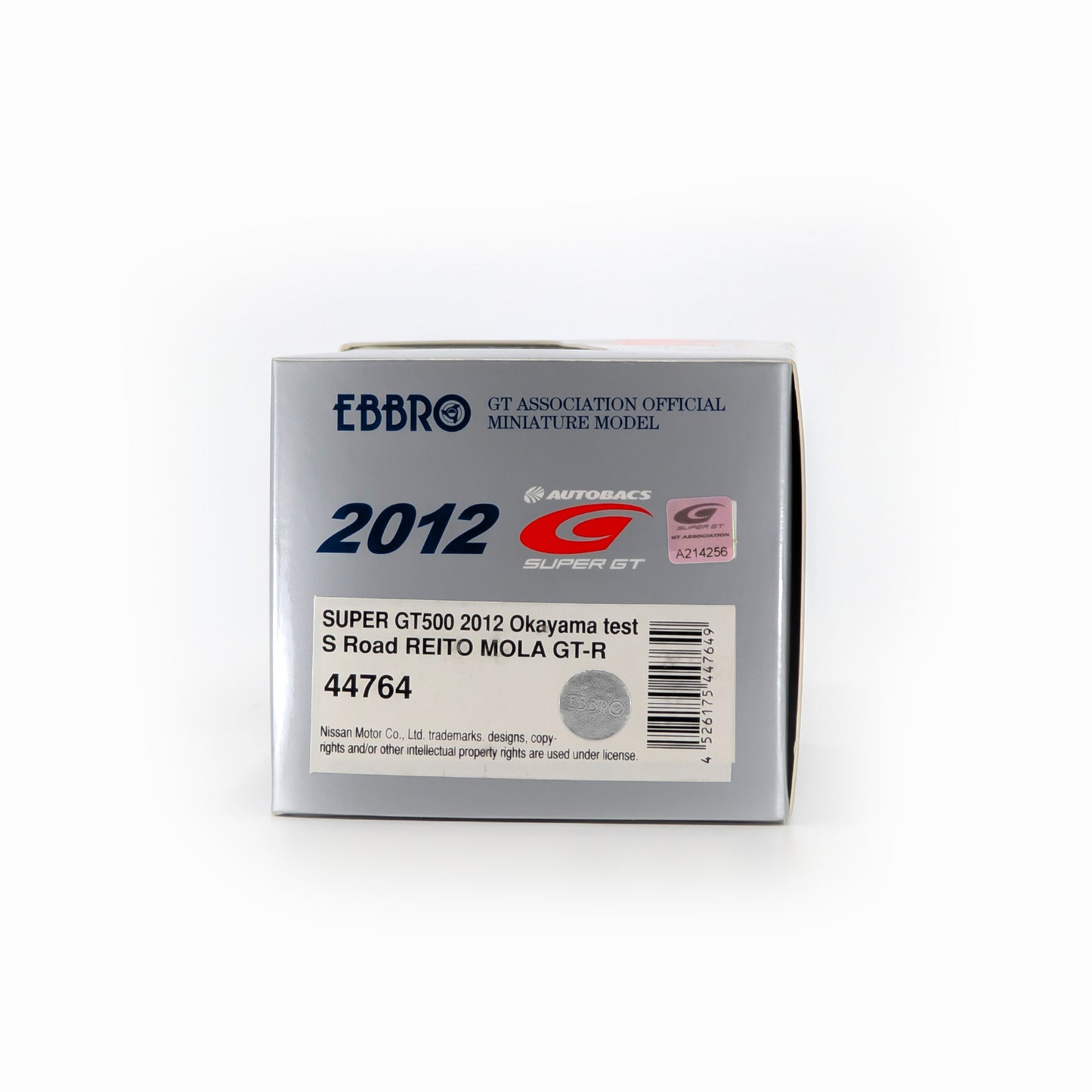 1/43 SUPER GT500 2012 Okayama test S Road REITO MOLA GT-R