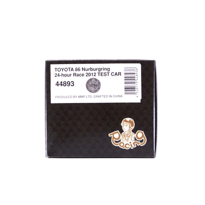 1/43 TOYOTA 86 Nurburgring 24-hour Race 2012 TEST CAR