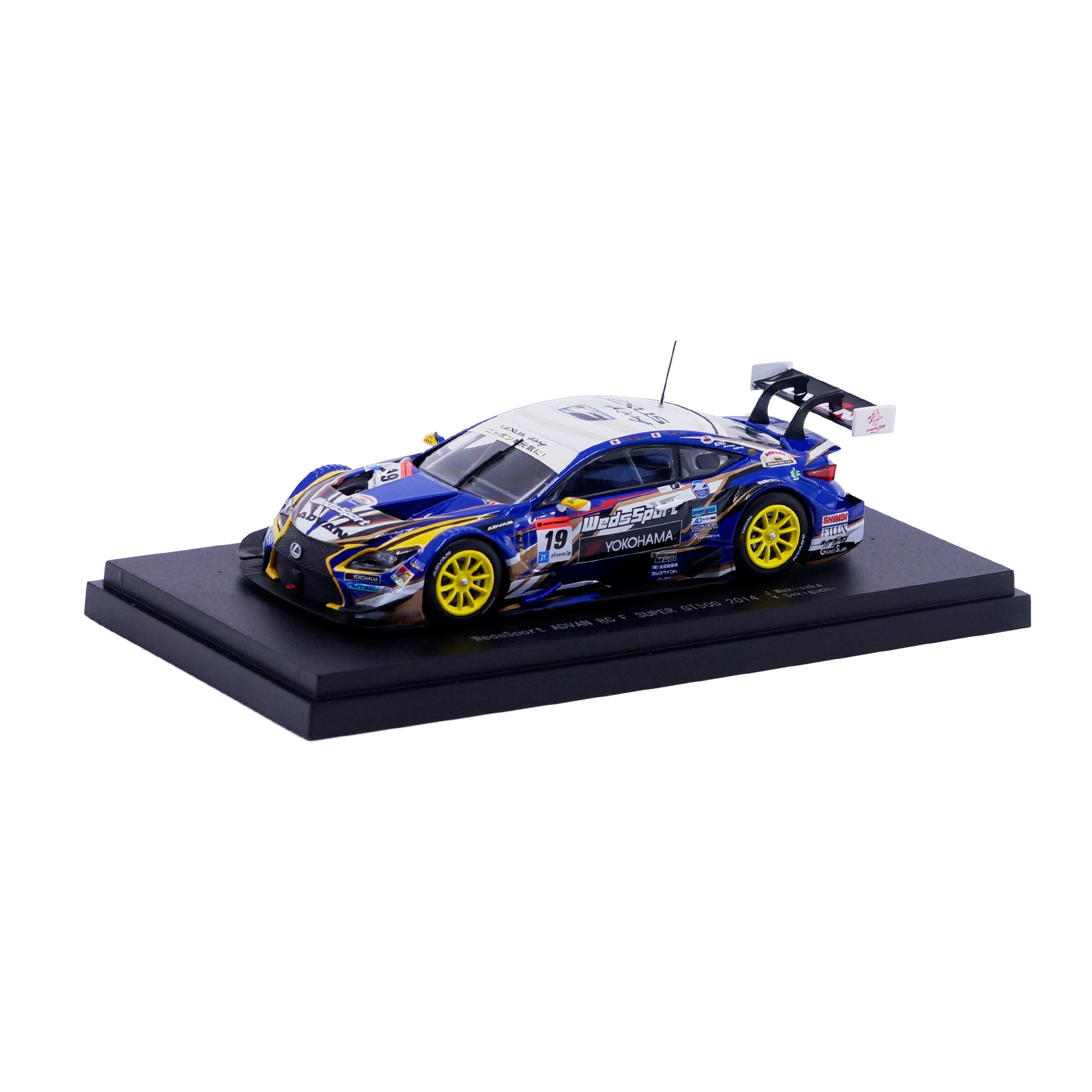 ミニカー EBBRO SUPER GT 2014 WedsSport ADVAN RC F 1/43 SUPER GT500 2014 No.19 WedsSport ADVAN RC F – GRIDMODELS
