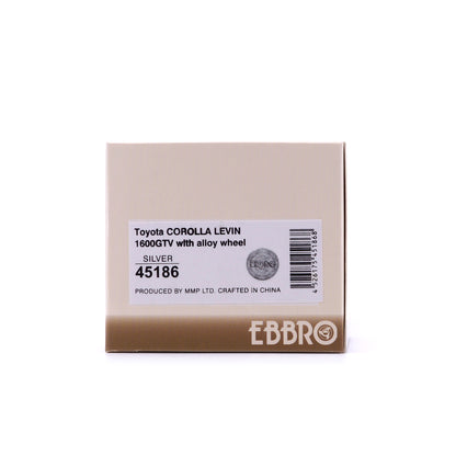 1/43 Toyota COROLLA LEVIN 1600GTV with alloy wheel (SILVER)