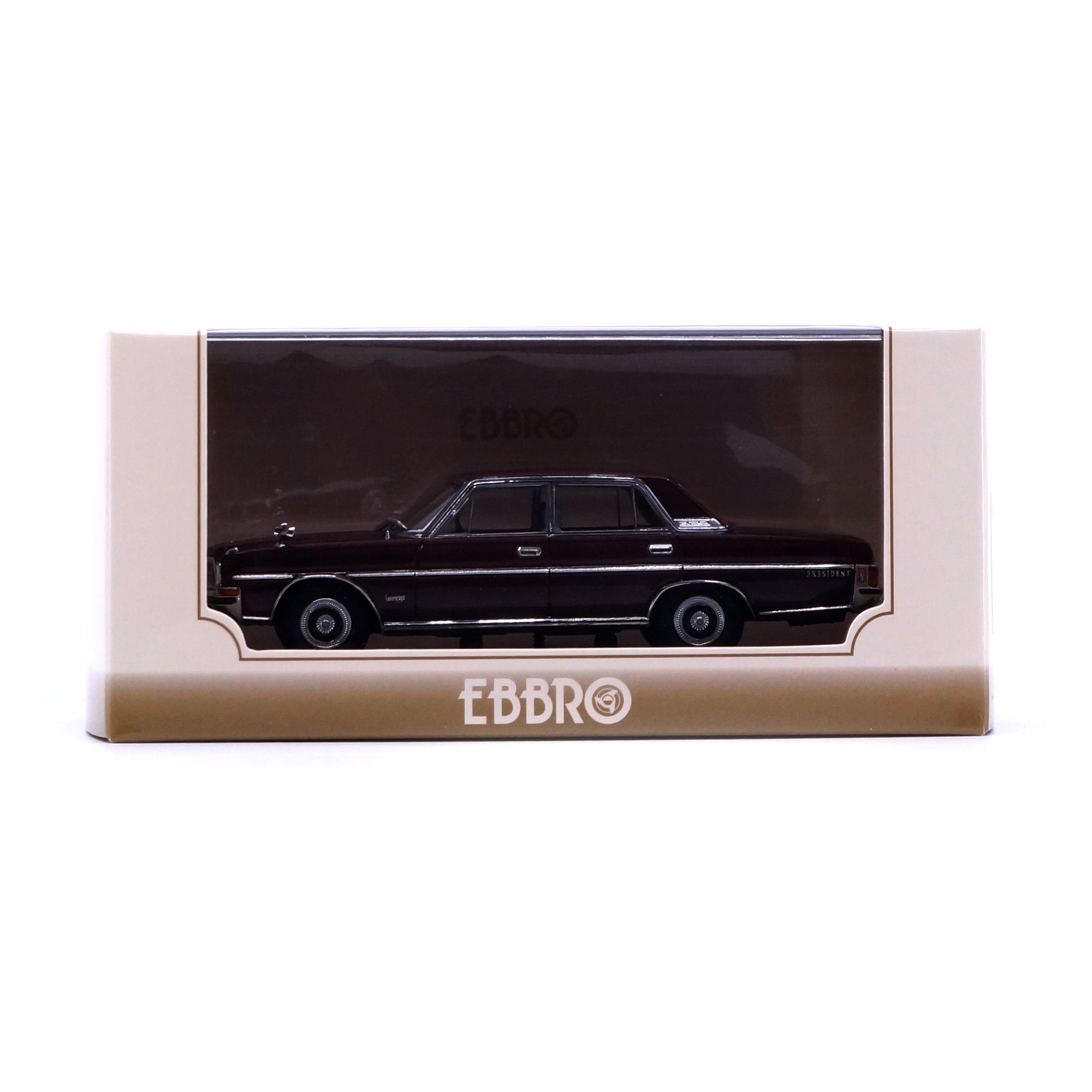 1/43 NISSAN PRESIDENT 252 (BROWN) – GRIDMODELS
