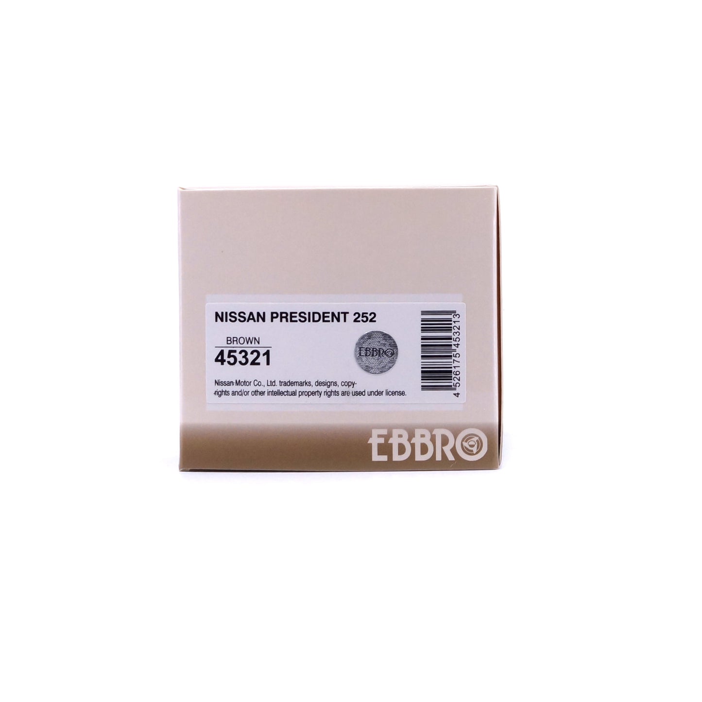 1/43 NISSAN PRESIDENT 252 (BROWN)