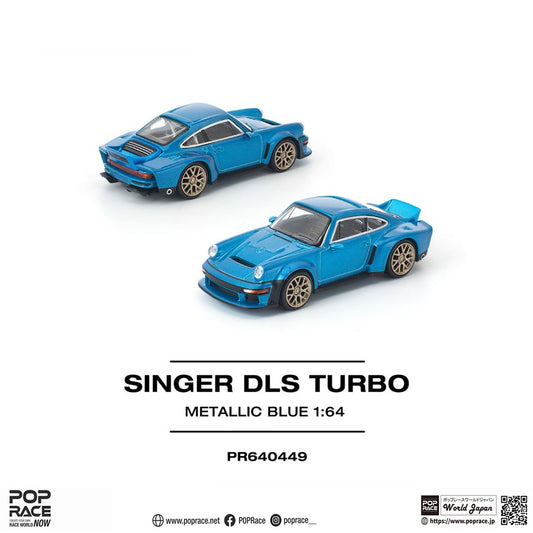 ＜予約商品＞ 1/64 SINGER DLS TURBO METALLIC BLUE　※2026年4月-6月入荷予定
