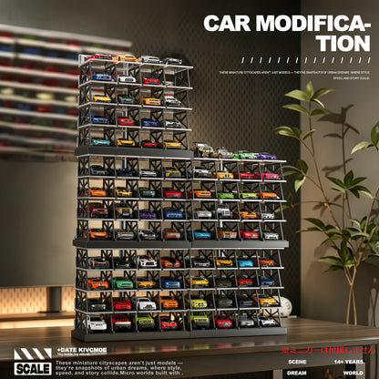 ＜予約商品＞ 1/64 組立式 立体駐車場 5階建てver（20台収納） ※2026年9月以後に入荷予定