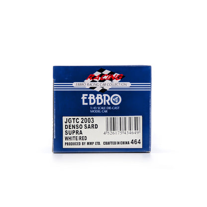 1/43 JGTC 2003 DENSO SARD SUPRA（WHITE/RED）