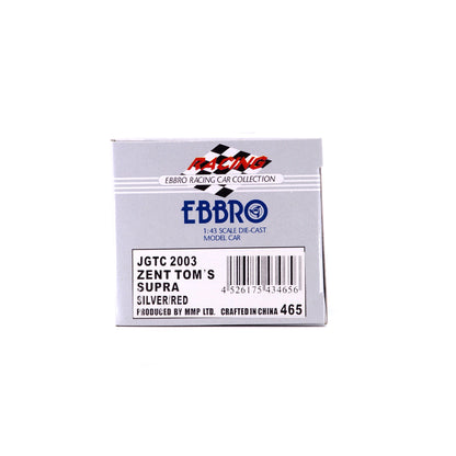 1/43 JGTC 2003 ZENT TOM'S SUPRA (SILVER RED)