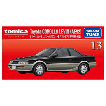 ＜予約商品＞トミカプレミアム 13 トヨタ カローラ レビン (AE92) (トミカプレミアム発売記念仕様) ※2026年9月以後入荷予定
