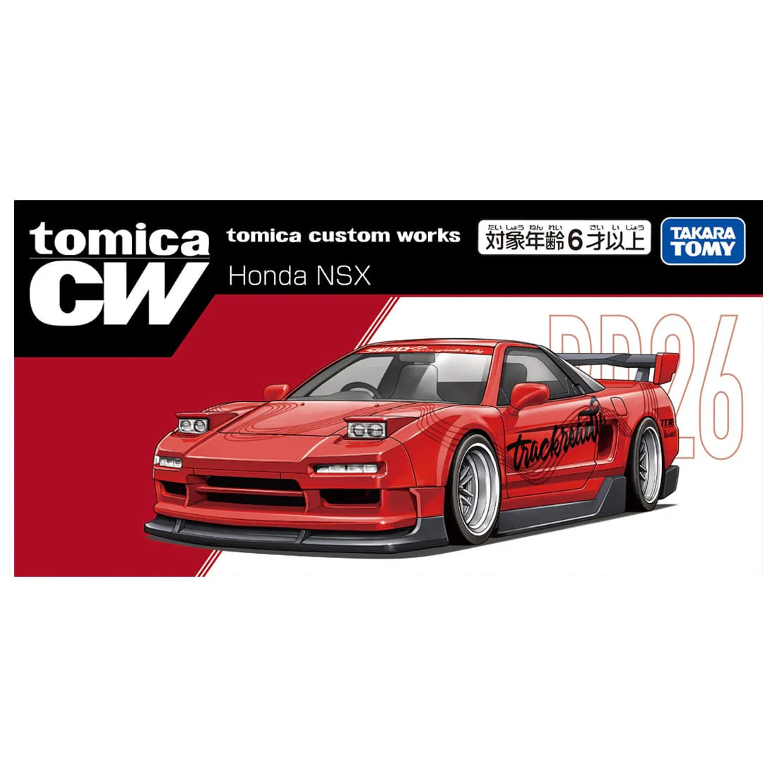 ＜予約商品＞tomica custom works RD26 Honda NSX ※2026年9月以後入荷予定