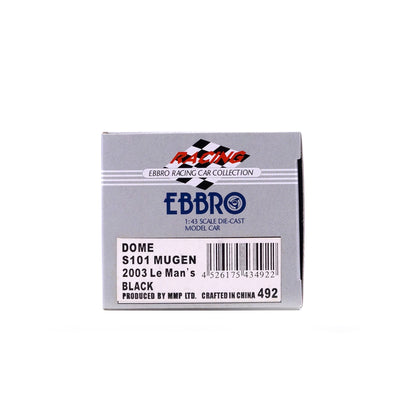 1/43 DOME S101 MUGEN 2003 Le Man'S (BLACK)