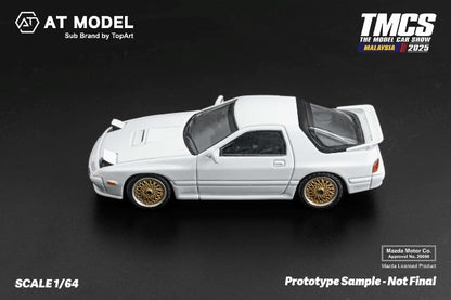 ＜予約商品＞1/64 マツダ RX7 FC3S infini ホワイト / Gold Wheel ※2026年7月中旬入荷予定