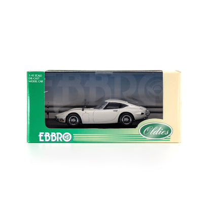 1/43 TOYOTA 2000GT LATE（WHITE）