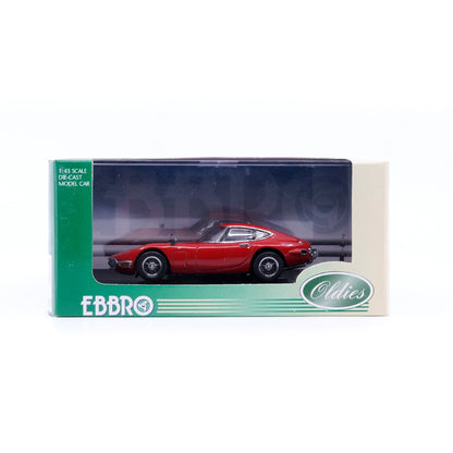 1/43 TOYOTA 2000GT LATE (RED)