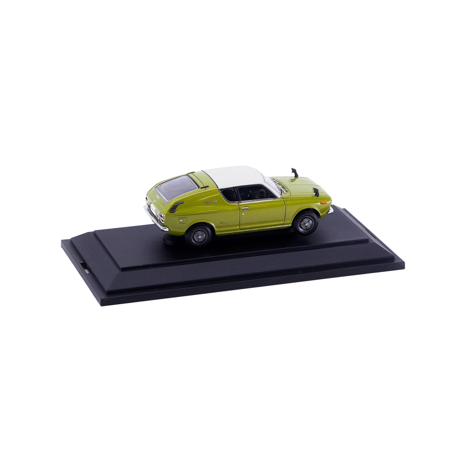 1/43 NISSAN CHERRY COUPE XI 1971 (GREEN/WHITE)