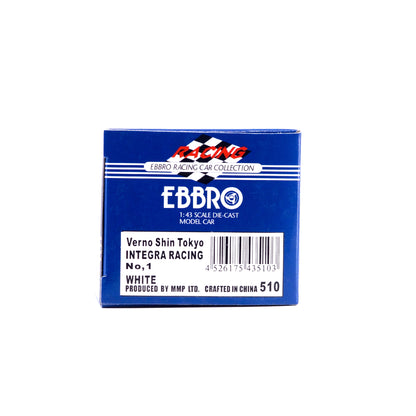 1/43 Verno Shin Tokyo INTEGRA RACING No,1 (WHITE)