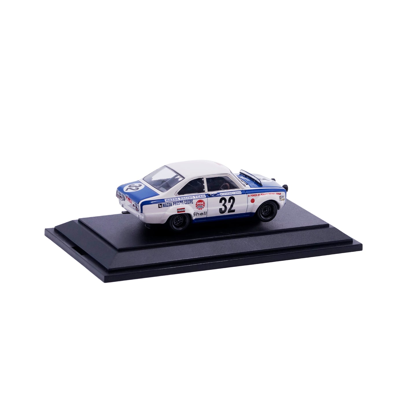 1/43 MAZDA ROTARY COUPE RACING 1970 Spa Francorchamps 24 Hour (WHITE/BLUE)