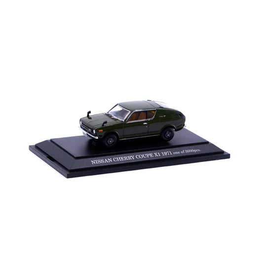 1/43 NISSAN CHERRY COUPE X1 1971 (GREEN)