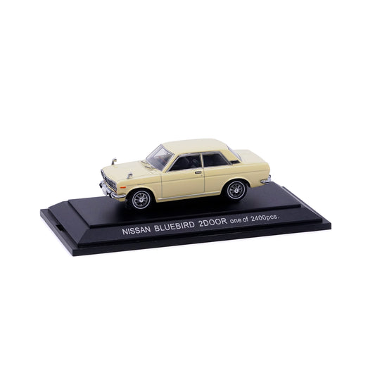 1/43 NISSAN BLUEBIRD 2 DOOR (LIGHT YELLOW)