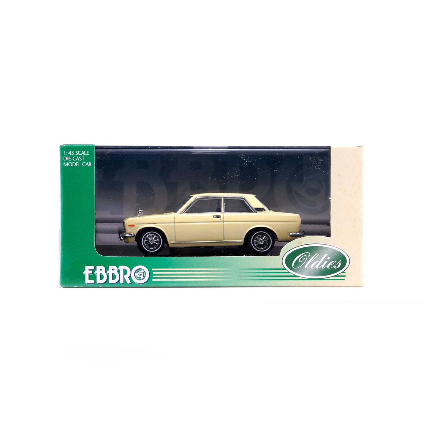 1/43 NISSAN BLUEBIRD 2 DOOR (LIGHT YELLOW)