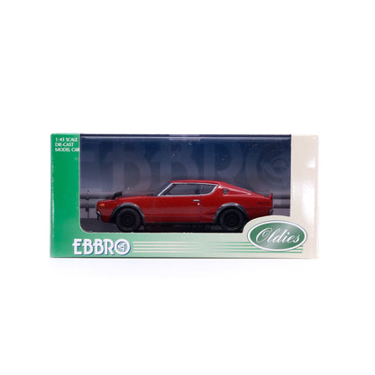 1/43 NISSAN SKYLINE GT-R KPGC 110 (RED)