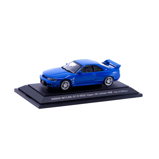 1/43 NISSAN SKYLINE GT-R R33 (BLUE)