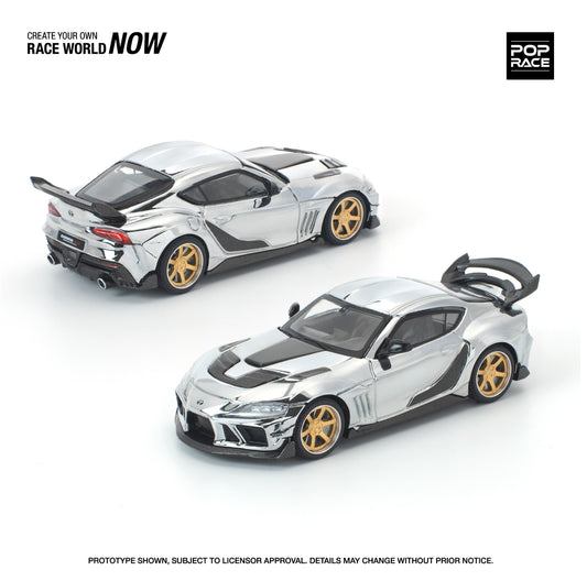 ＜予約商品＞1/64 DARWIN PRO 66G WBK SUPRA A90 SILVER CHROME ※2026年9月以後入荷予定