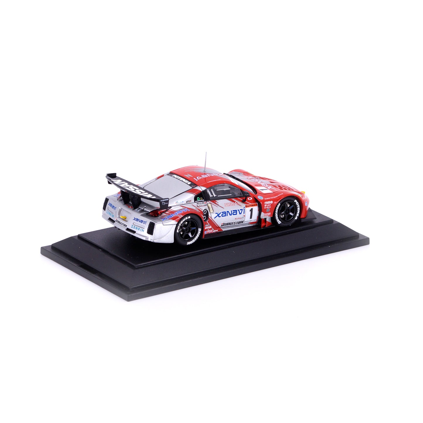 1/43 JGTC 2004 Xanavi Nismo Z MALAYSIA（SILVER/RED）