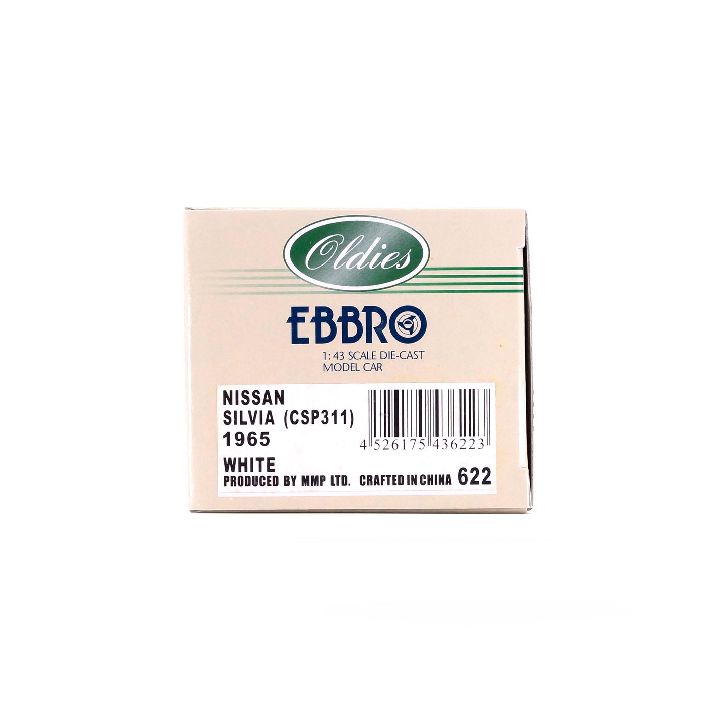 1/43 NISSAN SILVIA (CSP311) 1965 (WHITE)