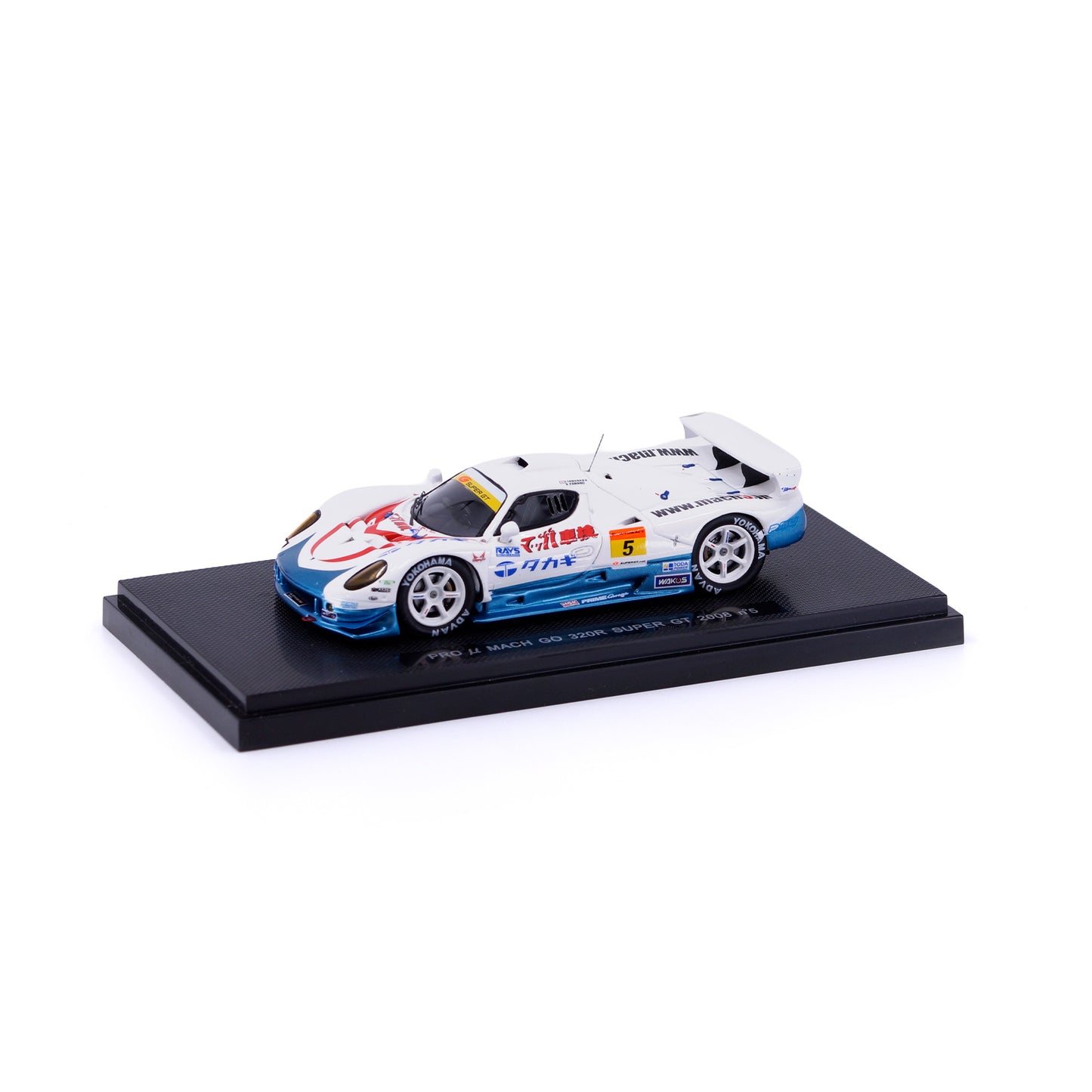 1/43 PRO U MACH GO 320R SUPER GT 2008 No.5 (WHITE)