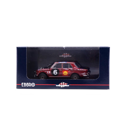 1/43 NISSAN BLUEBIRD 410 EAST AFRICAN SAFARI RALLY 1966 (RED)