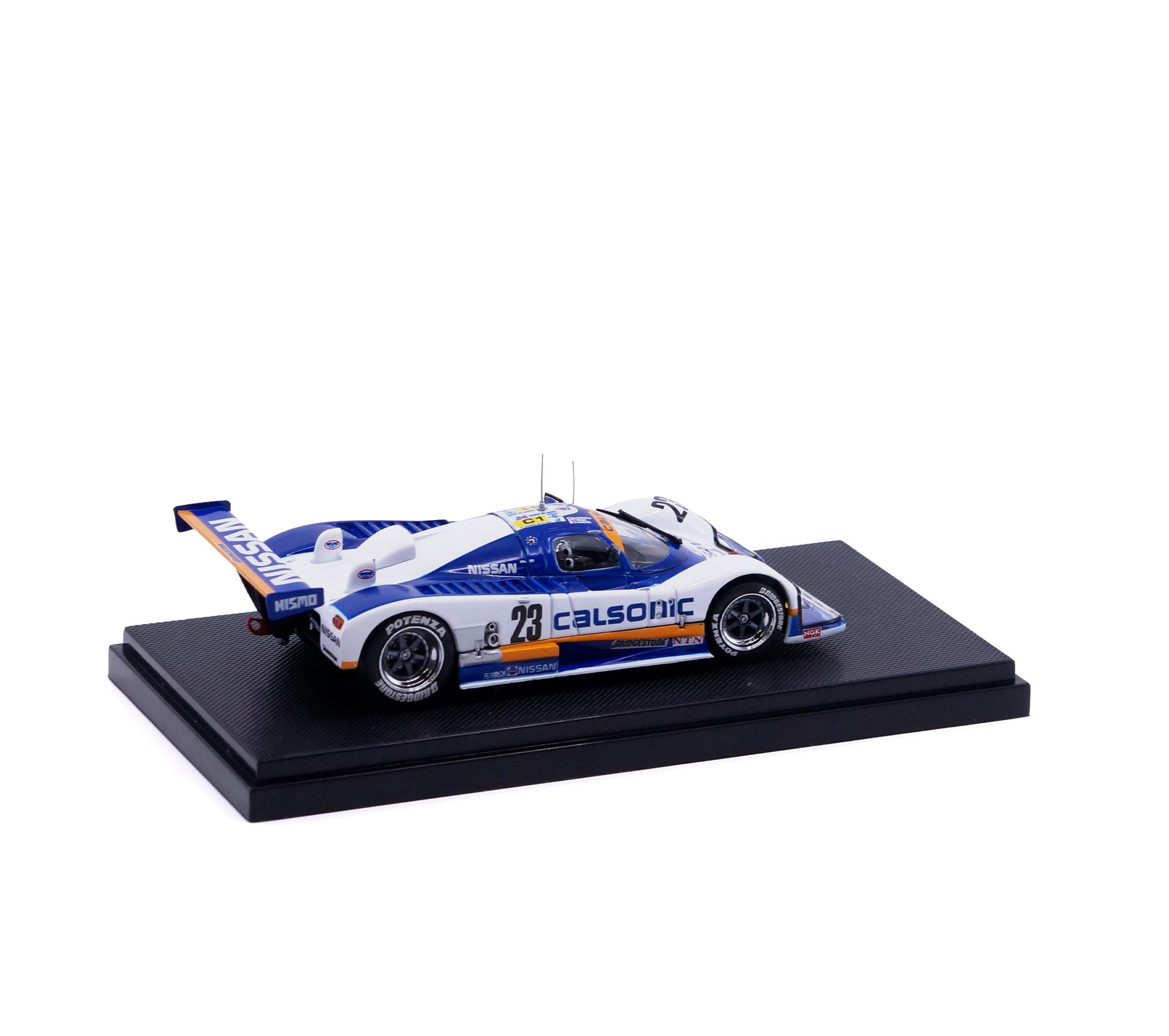 1/43 CALSONIC NISSAN R88C Le Man's 1988 (WHITE/BLUE) – GRIDMODELS