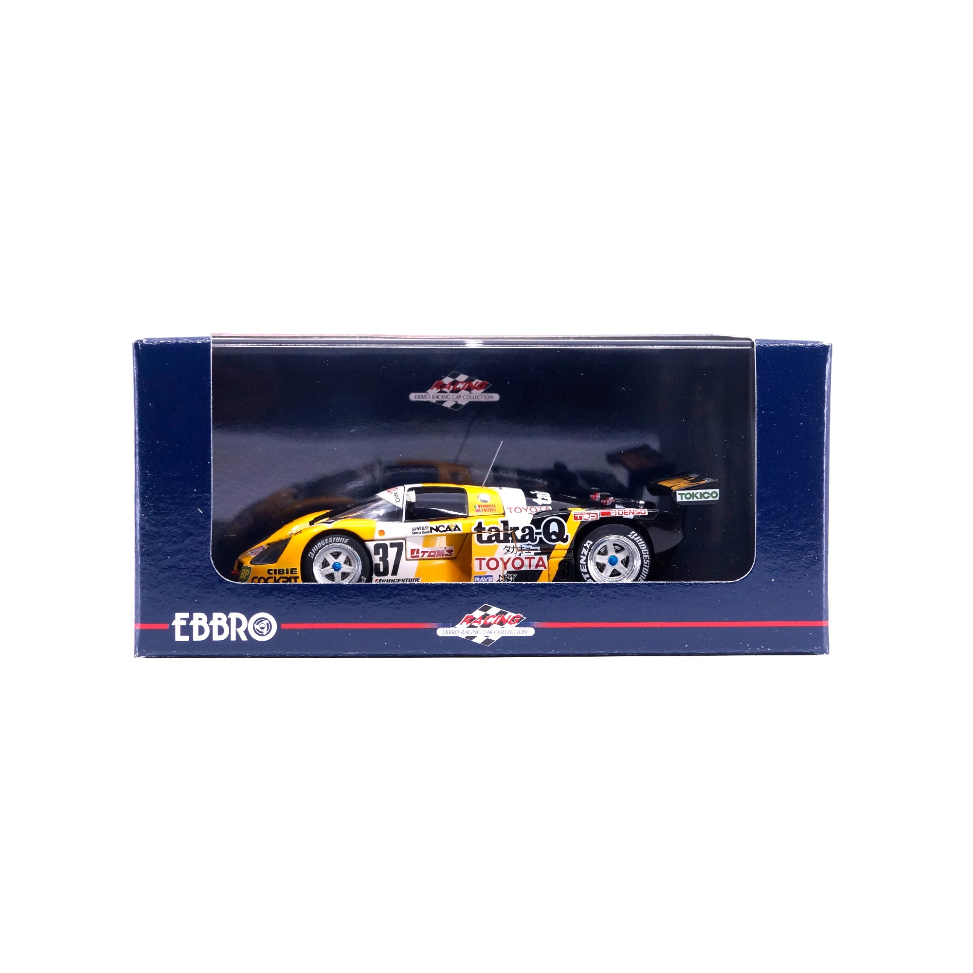 1/43 TAKA-Q TOM'S 88C JSPC (WHITE/YELLOW) – GRIDMODELS