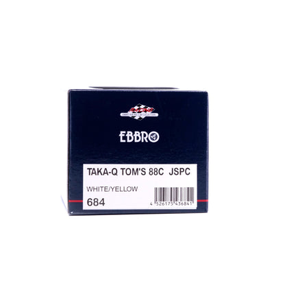 1/43 TAKA-Q TOM'S 88C JSPC (WHITE/YELLOW)